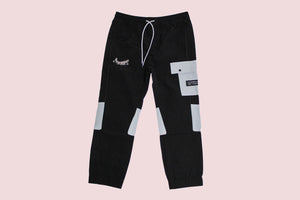 Tactical Cropped Track Pant - Black