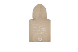 The Great Quote Hoodie - Tan