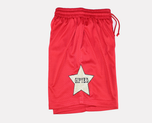 Gifted All Star Shorts (Red)